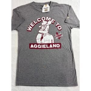 Homefield Men’s Medium Texas A&M “Welcome To Aggieland” SS T-Shirt New With Tags